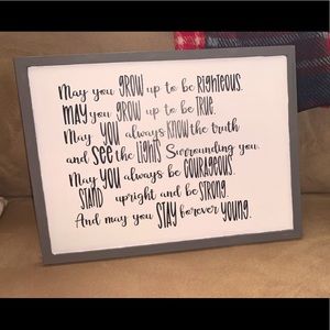 A mothers prayer to her daughter